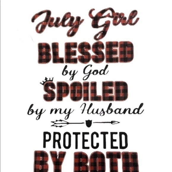 Women’s Size Small Graphic T-Shirt July T-Shirt - Picture 2 of 10